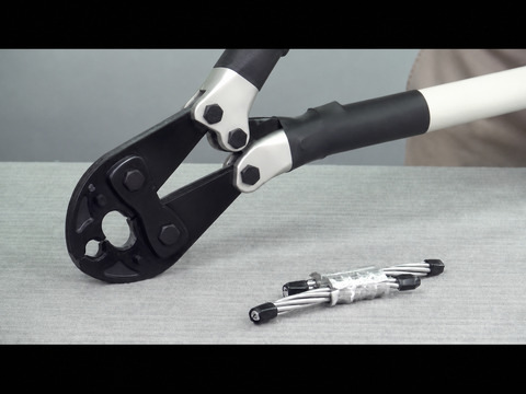 KCV-54AC Gear Driven Cable Cutters Operate Procedure